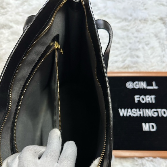 100% Authentic LOUIS VUITTON Epi St-Jacques GM | Black - Picture 13 of 16